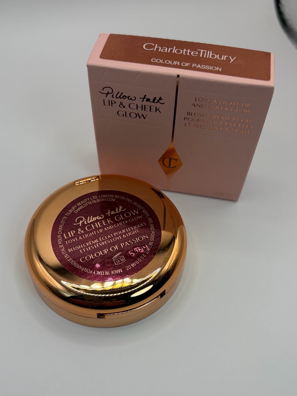 Charlotte Tilbury Lip & Cheek Glow — Deep Rose / Burgundy - Picture 6 of 6